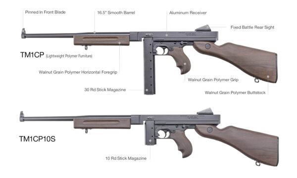 THOMPSON TM1CP - Lightweight Polymer Furniture - Auto-Ordnance ...